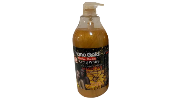 Nano Gold Rapid White Shower Cream