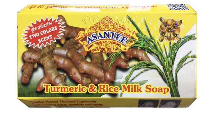 Asantee Tumeric And Rice Milk Soap