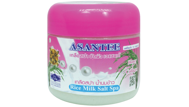 Asantee Rich Milk Salt Spa Scrub