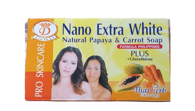 Nano Extra White Natural Carrot Soap
