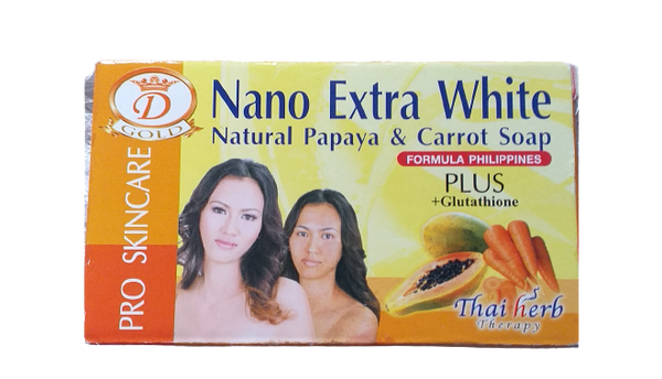 Nano Extra White Natural Carrot Soap