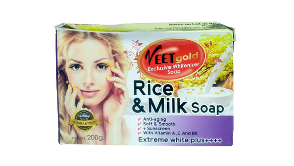 Veet Gold Rice And Milk Soap