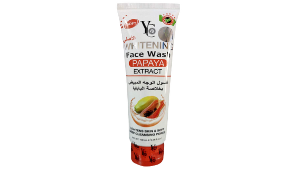 Yc Whitening Face Wash Papaya Extract