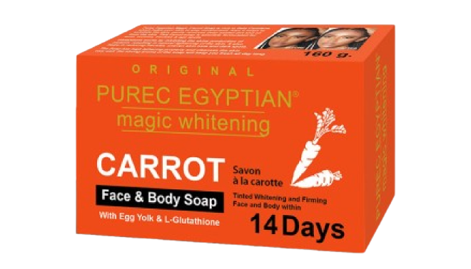 Purec Egyptian Magic Whitening Carrot Soap