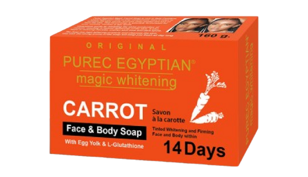 Purec Egyptian Magic Whitening Carrot Soap