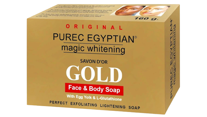Purec Egyptian Magic Whitening Gold Soap