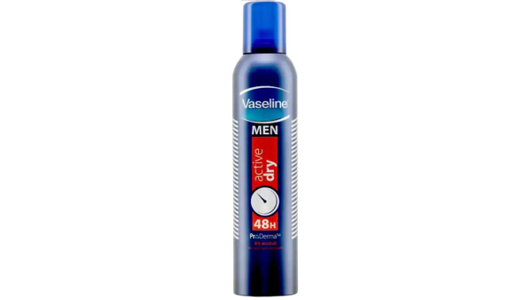 Vaseline Men Active Dry 48H Spray