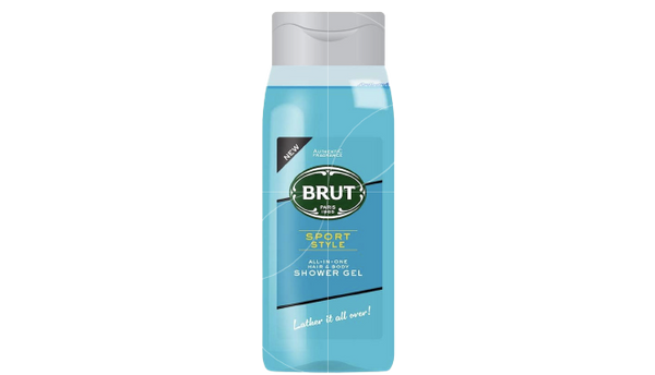Brut Sport Style All-In-One Hair And Body Shower