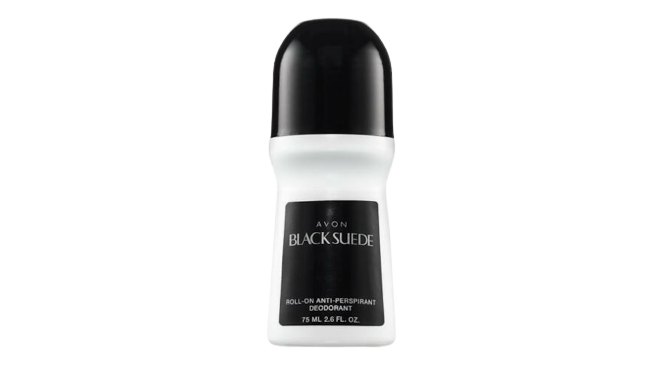 Avon Black Suede Roll-On