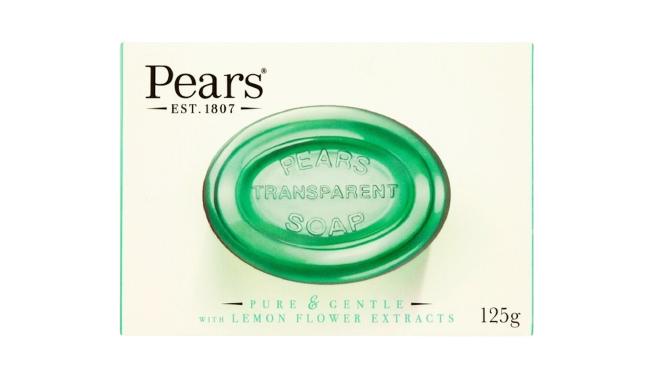 Pears Oil Clear Soap Lemon Flower