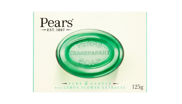 Pears Oil Clear Soap Lemon Flower