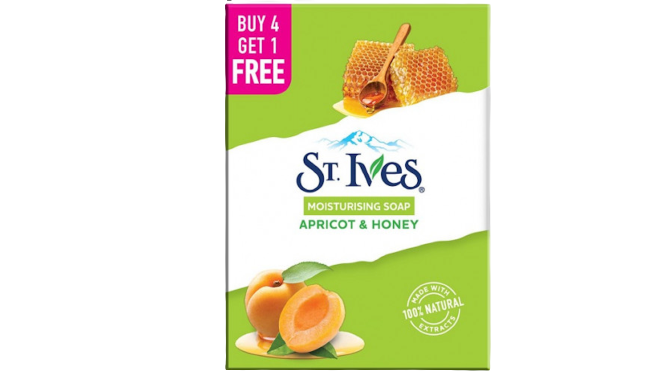 St Ives Moisturising Soap Apricot & Honey