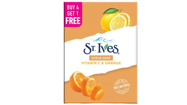 St Ives Scrub Soap Vitamin C & Orange