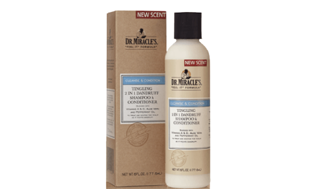 Dr Miracle’s 2 In Dandruff Shampoo And Conditioner