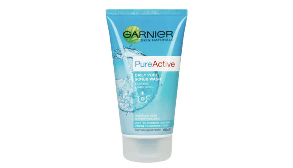 Garnier Pure Active Daily Pore Scrub Wash