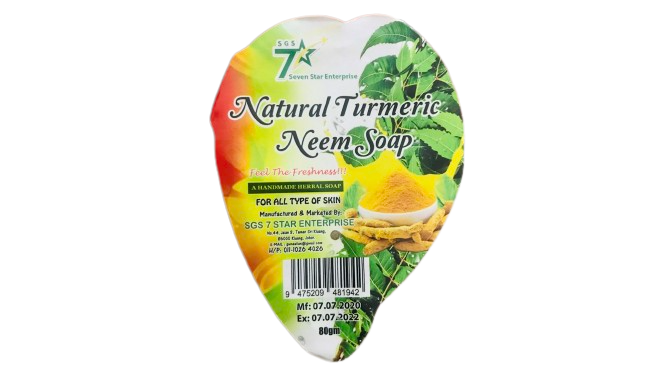 Natural Turmeric Neem Soap