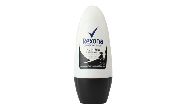 Rexona Invisible Black + White Roll On