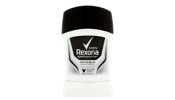 Rexona Invisible Black+White Stick