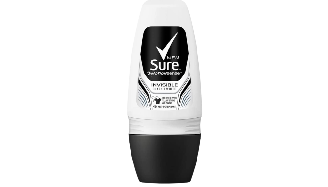 Sure Invisible Black + White Roll On