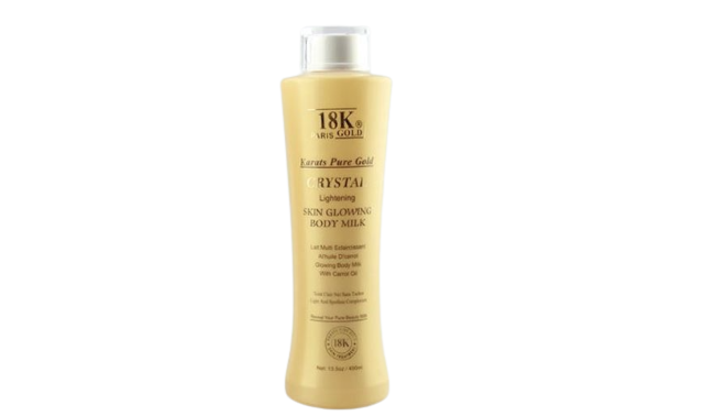 18K Karats Carrot Crystal Blast Lotion
