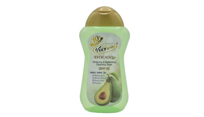 Veet Gold Avocado Cleansing Toner Spf15