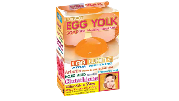 Lab White Atom Whitening Egg Yolk Soap
