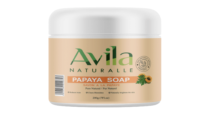 Avila Naturalle Papaya Soap