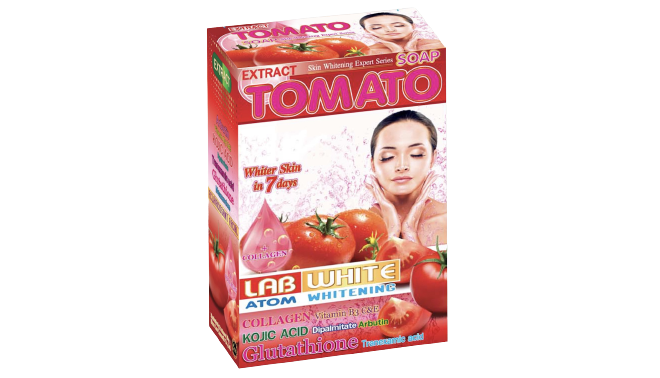 Lab White Atom Whitening Tomato Soap