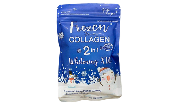 Frozen Collagen 2 In 1 Whitening X10 60Capsules