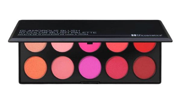 Glamorous 10 Color Blush Palette