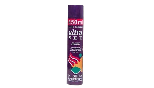 Ultra Set Oil Sheen Hair Spray