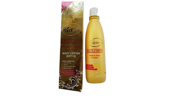 Veet Gold Exclusive White And Glow Body Lotion Spf15