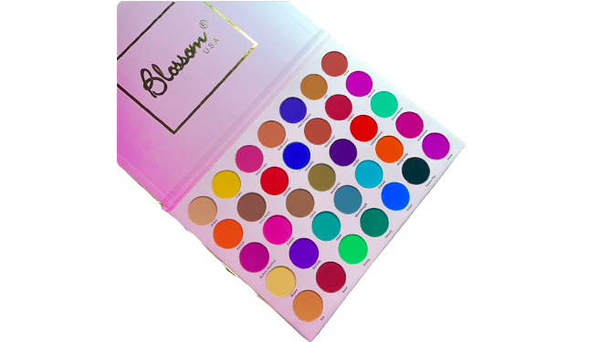 Blossom 35 Color Matte And Cream Eyeshadow
