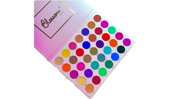 Blossom 35 Color Matte And Cream Eyeshadow