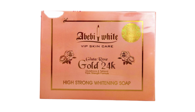 Abebi White Gold 24K Strong Whitening Soap – MamaTega