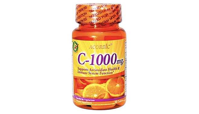Acorbic C-1000Mg Vitamin Supplement