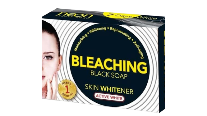 Neon Bleaching Black Soap Skin Whitener