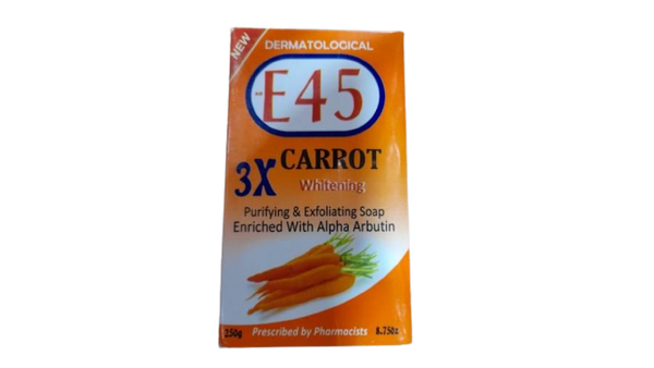 E45 Carrot 3X Soap