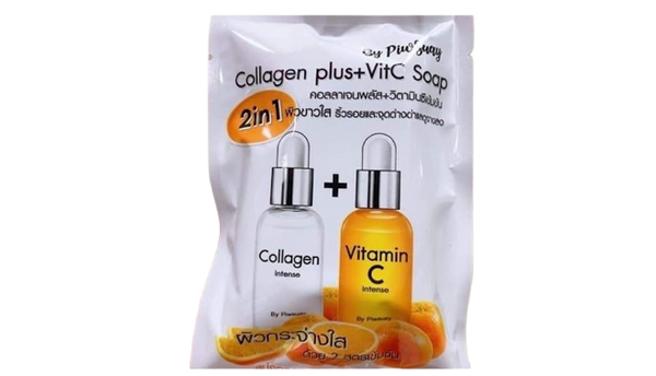 Collagen Plus + Vitamin C Soap 2 1N 1