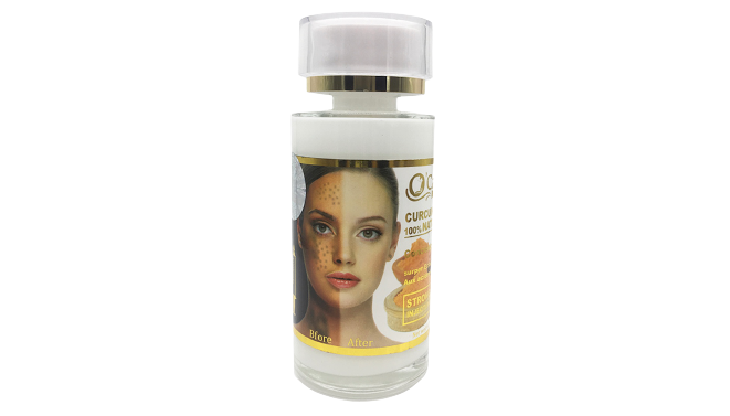 O Carly Aha Curcuma Comosa 100% Natural Shower Gel