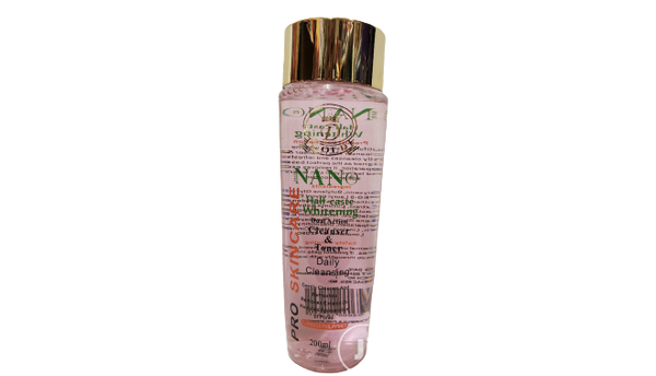 Nano Half-Caste Whitening Cleanser And Toner