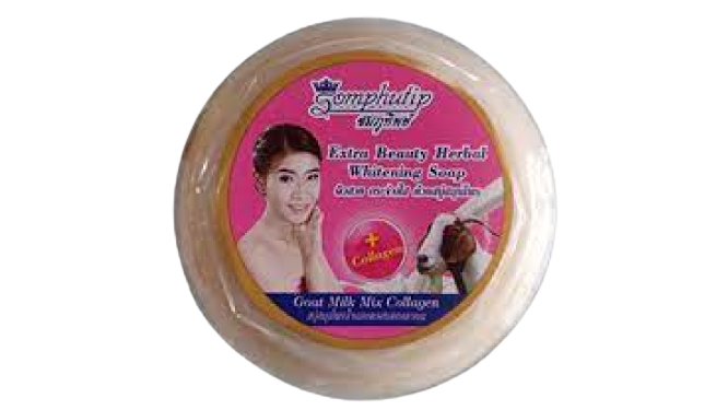 Somphutip Extra Soap Goat Milk Mix Collagen