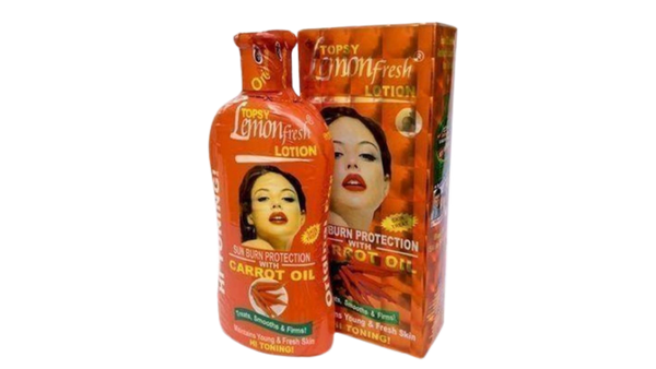 Topsy Lemon Fresh Lotion Carrot Extract