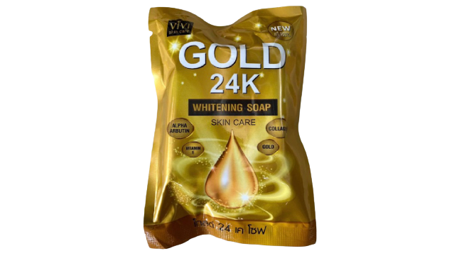 Vivi Gold 24K Whitening Soap