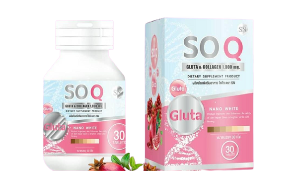 Soq Gluta And Collagen 1000Mg 30 Tablets