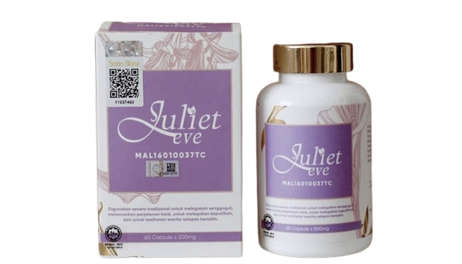 Satin Skinz Juliet Eve 60 Capsules X 500Mg