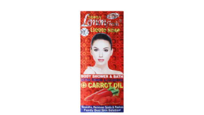 Topsy Lemon Fresh Liquid Soap Carrot Oil