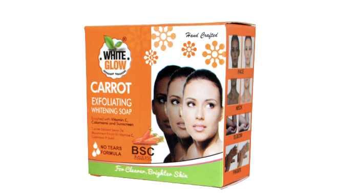 White Glow Carrot Soap