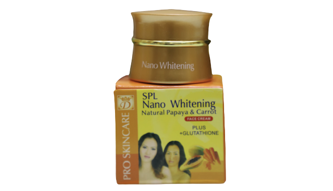 Nano Whitening Papaya And Carrot Face Cream