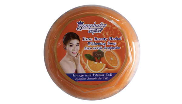 Somphutip Extra Soap Carrot With Vitamin C And E